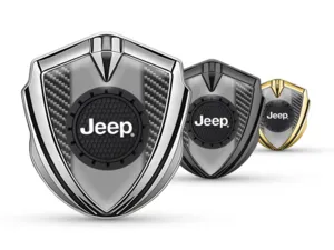 Jeep Emblema Fender Badge Look High-End Stile Drift